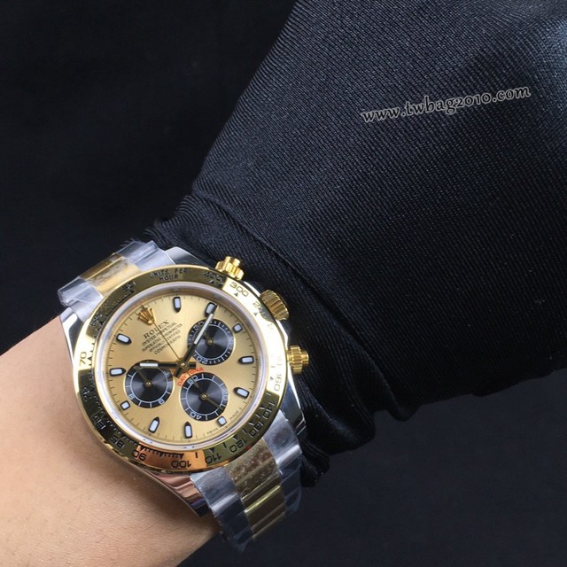 勞力士複刻手錶 Rolex超薄迪通拿新品 灰白金迪 玫瑰金迪 黃金迪 熊貓迪經典男士腕表  gjs2019